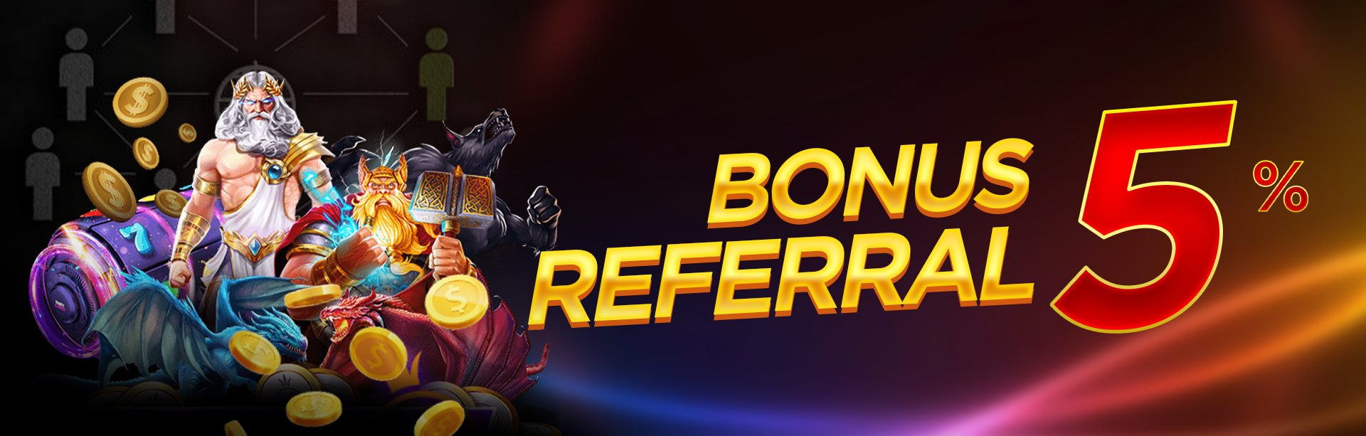 BONUS REFFRAL 5%