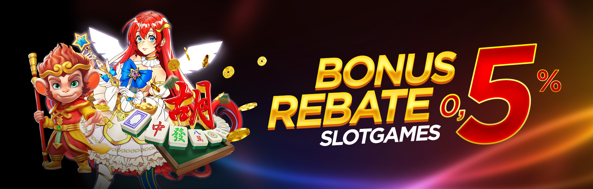 REBATE 0.5% SLOT