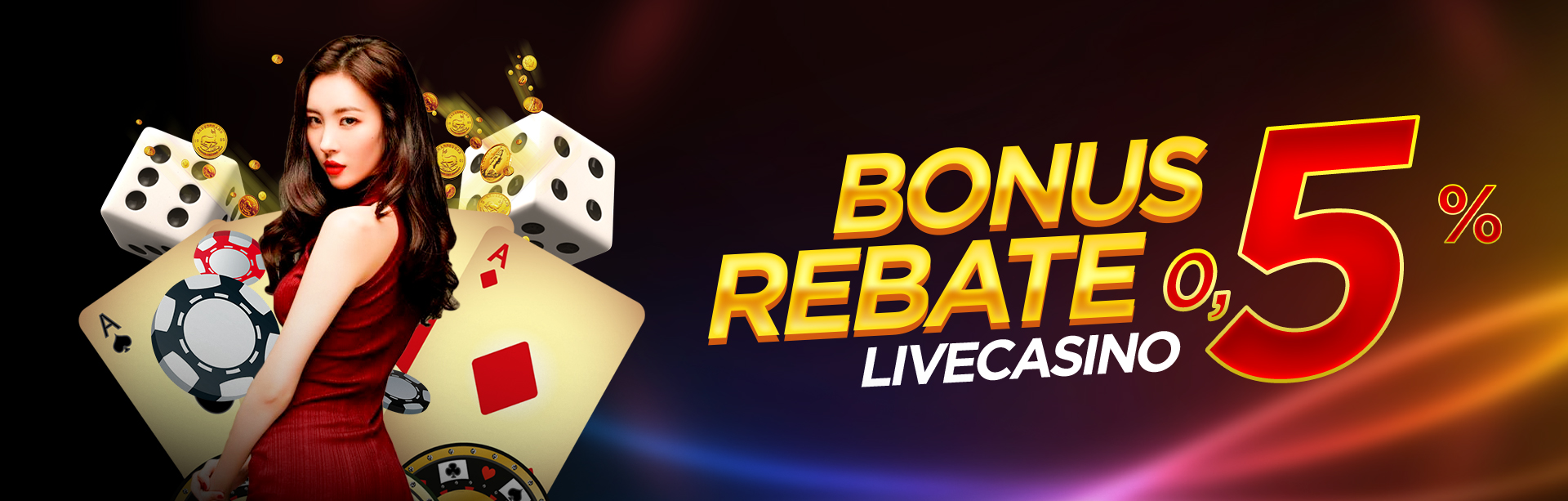 REBATE 0.5% CASINO